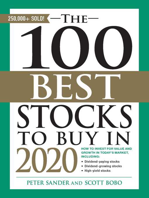 Title details for The 100 Best Stocks to Buy in 2020 by Peter Sander - Wait list